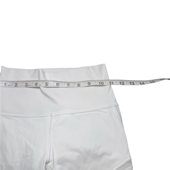 Lululemon Wunder Under Hi-Rise Tight Mesh 28" White Womens 4 Legging Pants - Picture 7 of 11